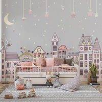 Cute Houses Wallpaper Murals - Giffywalls A792