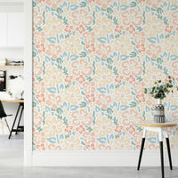 Wallpaper for walls with a playful, artistic feel

