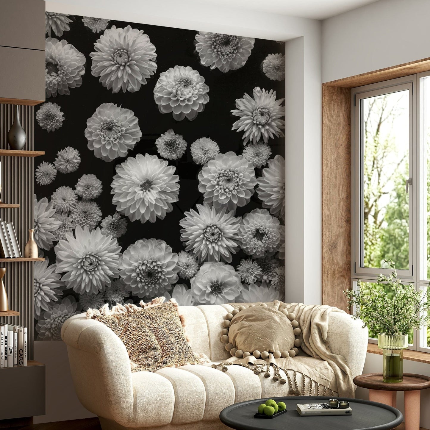 Dahlia Dreamscape Wall Mural