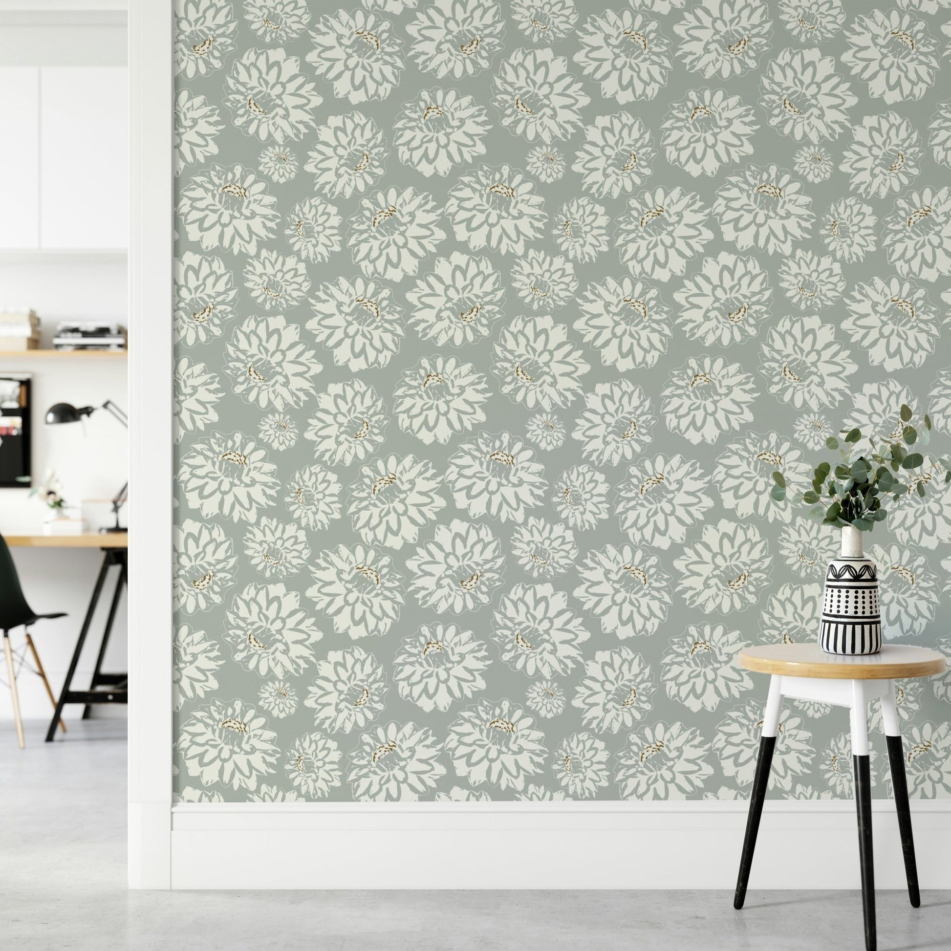 Wallpaper with a modern and artistic style.

