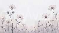 A high-quality serene field wall mural for walls.


