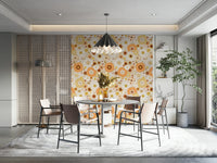 The texture appears smooth and graphic, like a vintage print.
