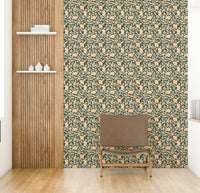 Stylish ginkgo botanical wall mural

