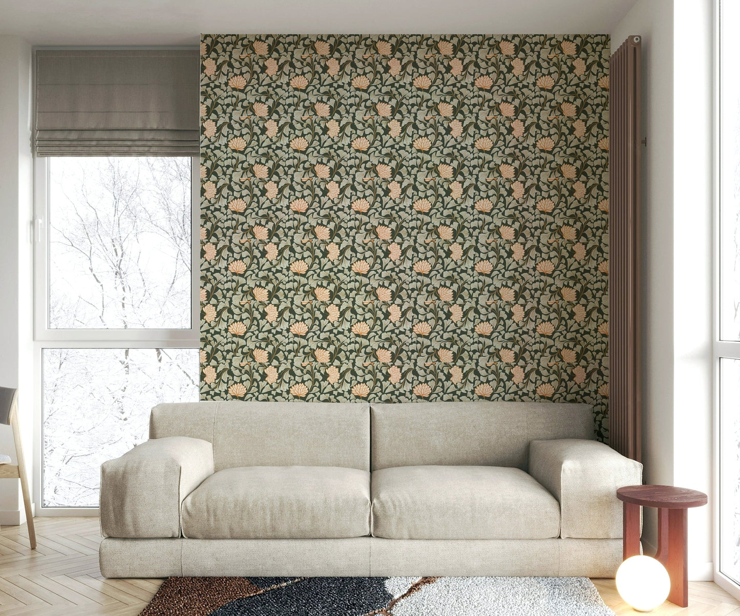 Ginkgo leaves wallpaper for walls

