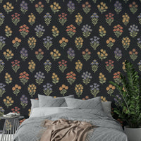 Wallpaper with literary dark academia aesthetic

