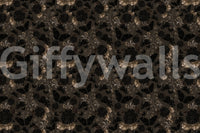 Moth and butterfly motif in the Dark Academia Nocturnal Garden Wall Mural.