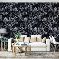 Sophisticated floral wall decor.
