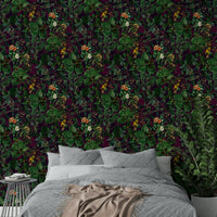 Dramatic nature-themed wallpaper.
