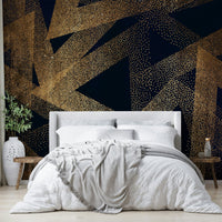 Deep, rich colors, often black, charcoal, or dark blue.

