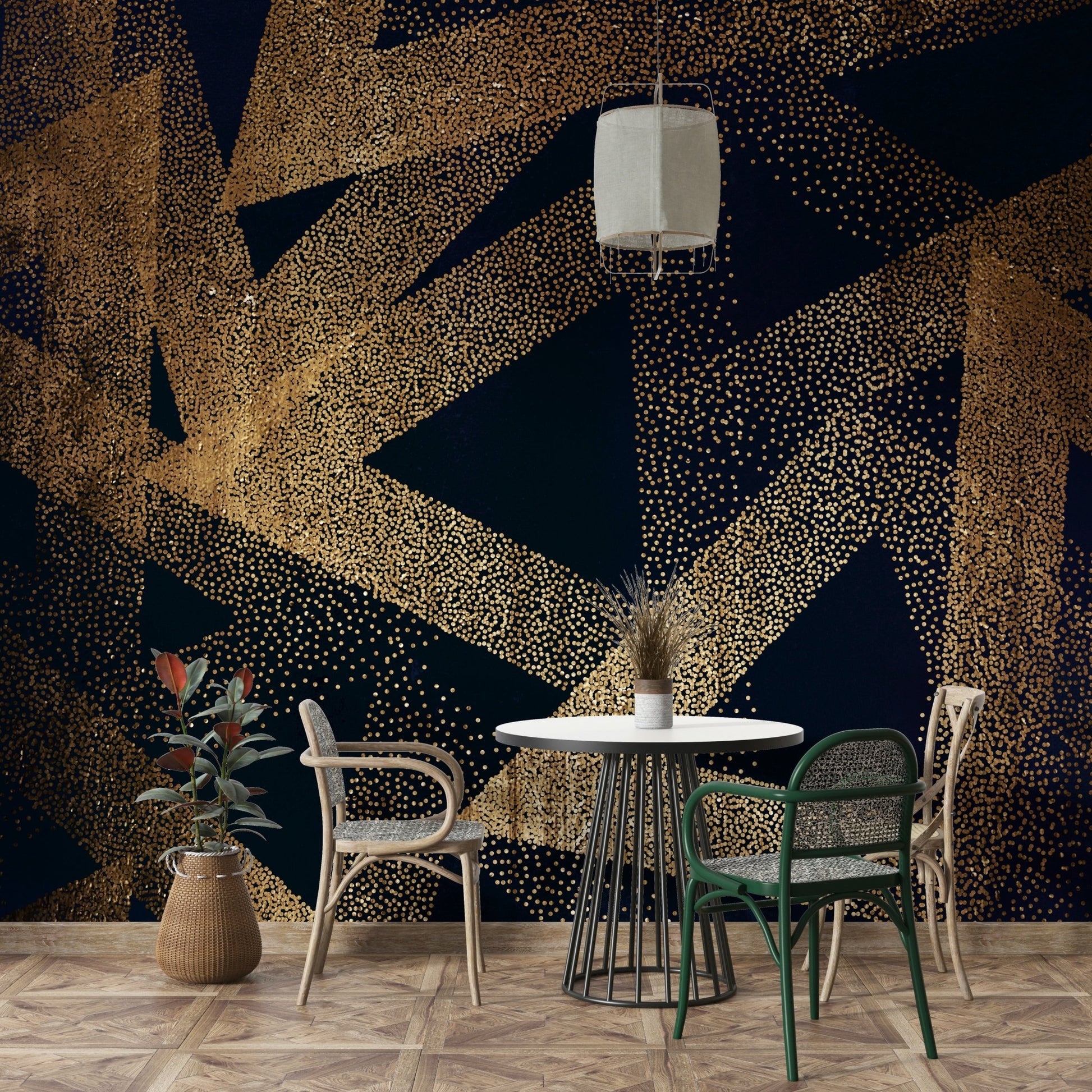 Artistic rendering with a moody ambiance.

