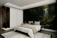 A classic forest view wallpaper for walls.

