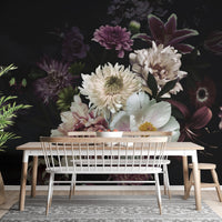 Lily Flower Wallpaper Mural - Giffywalls A850