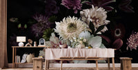 Lily Flower Wallpaper Mural - Giffywalls A850