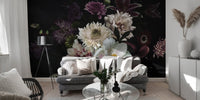 Lily Flower Wallpaper Mural - Giffywalls A850