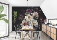 Lily Flower Wallpaper Mural - Giffywalls A850