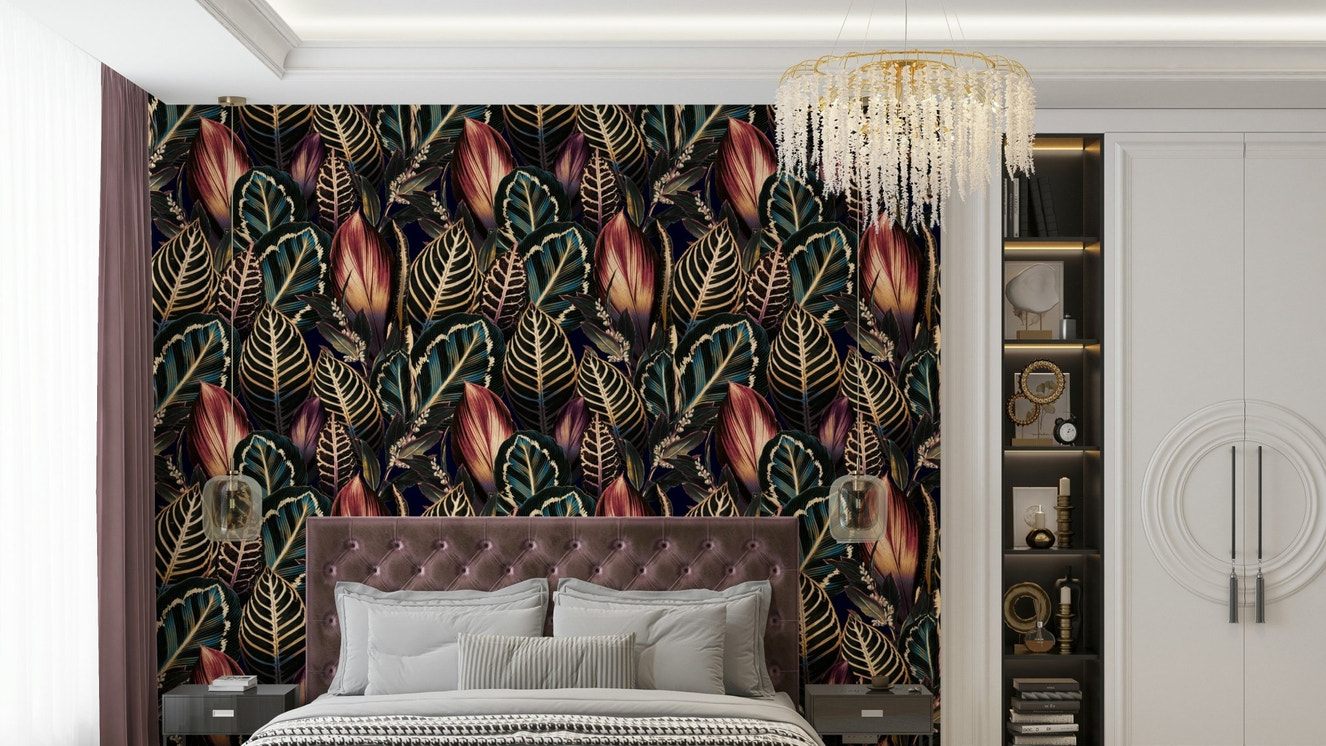 The design is both beautiful and visually bold.
