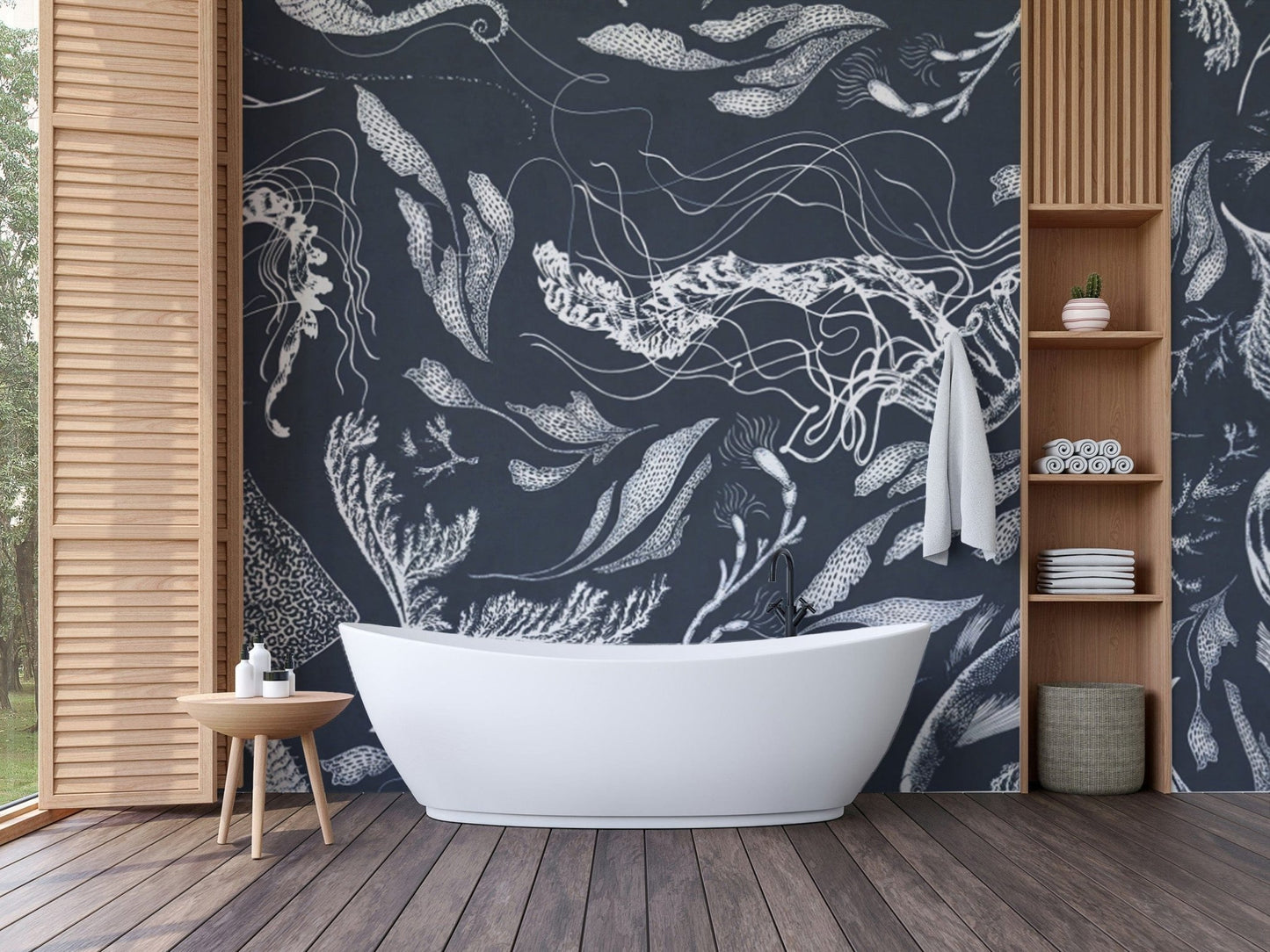 Coastal Ocean-Inspired Wallpaper for Home Decor

