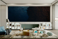 A classic river scene wallpaper for walls.

