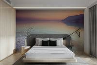 Gorgeous Dead Sea Shore mural for a coastal-inspired room.

