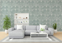 Deco diamonds, detailed view

