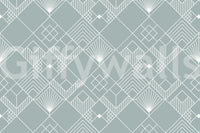 Deco diamonds, peaceful and calm

