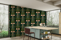 Stylish Art Deco wall mural

