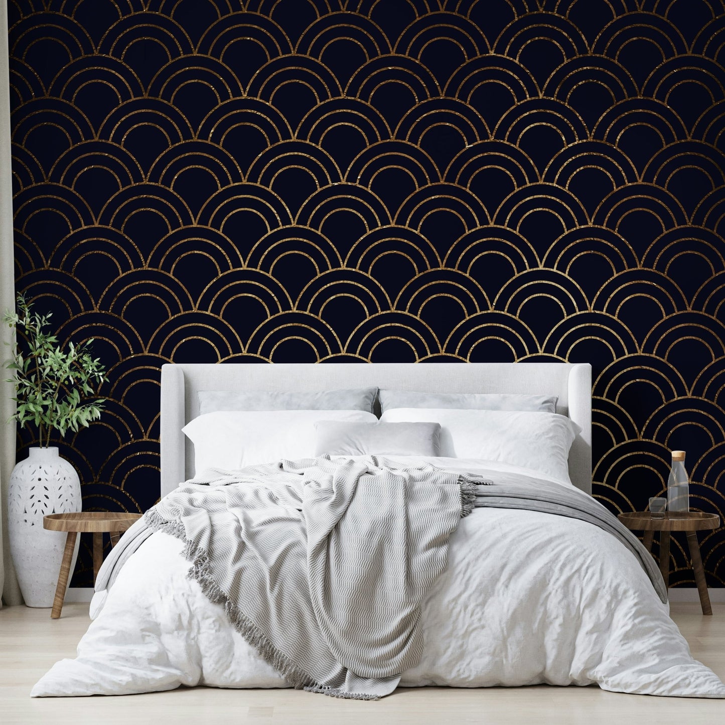 Calm water effect wall mural design
