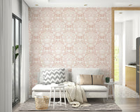 Stylish deep sea damask wallpaper for walls GD472

