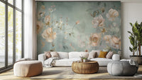 Delicate Blooming Flower Mural - Giffywalls C179