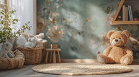 Delicate Blooming Flower Mural - Giffywalls C179