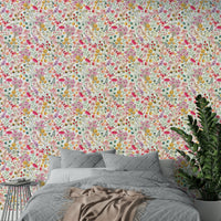 Colorful botanical wall art

