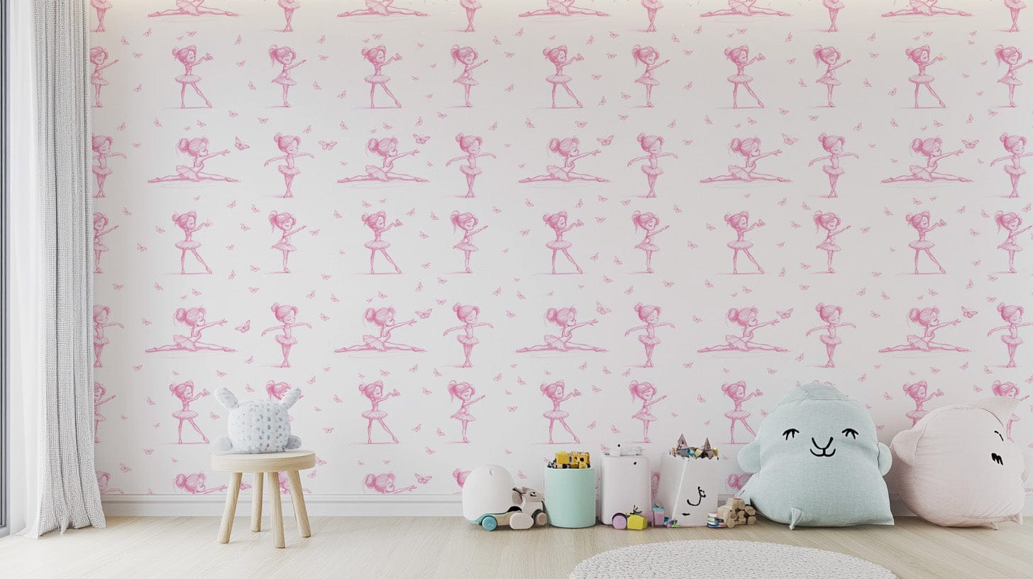 Romantic ballet performance-inspired décor