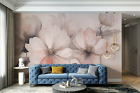 High-quality image of the Delicate Dreams Peach Blossom Symphony wallpaper

