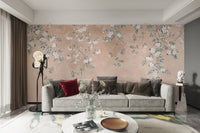 Timeless botanical wallpaper mural
