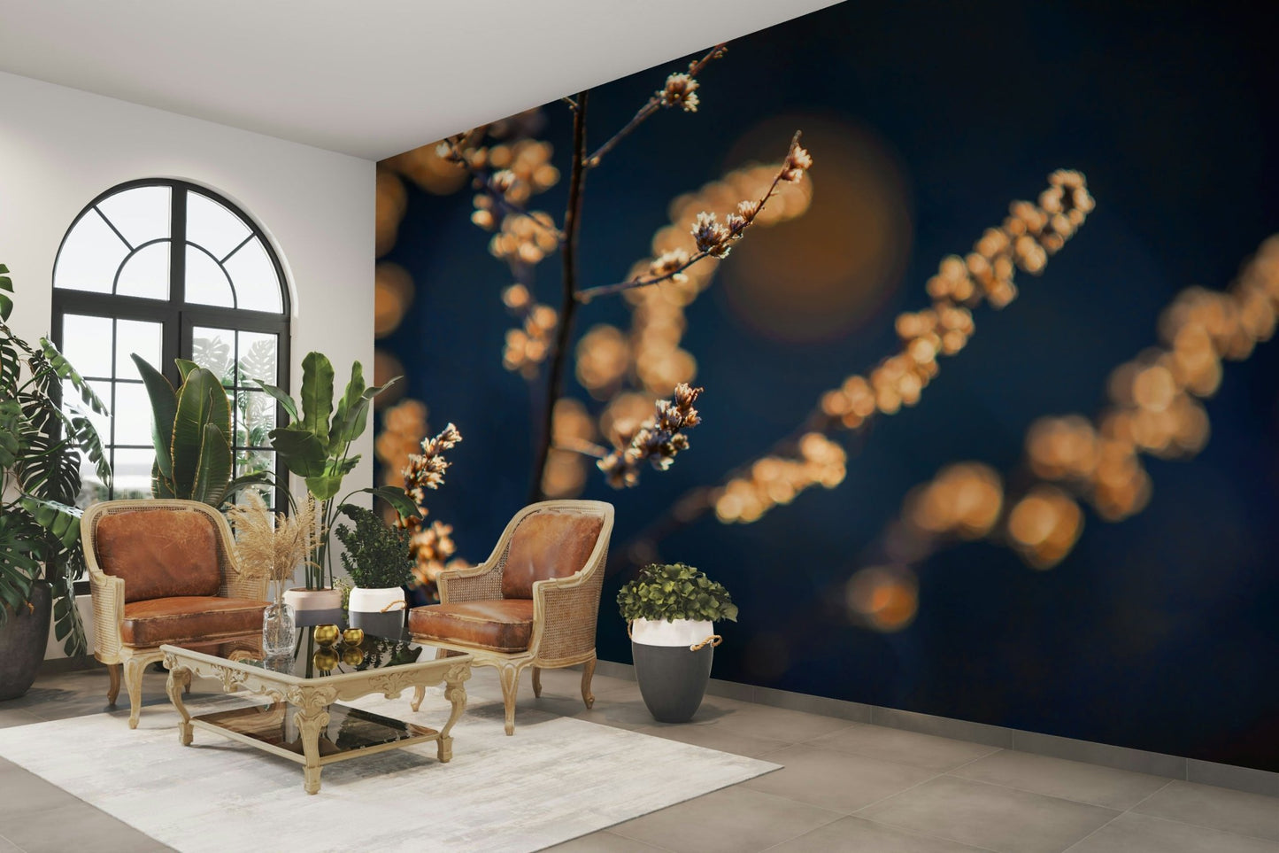 Subtle hues and gentle color palette.

