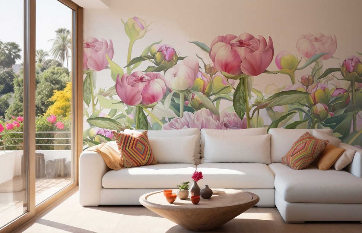 Bloom Happiness in Your Home with Gorgeous Floral Wallpaper
