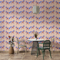Soft pastel Delight Carousel 02 wallpaper for playful spaces

