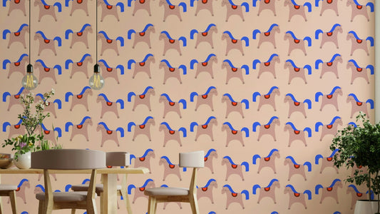 Charming Delight Carousel 02 wallpaper for elegant decor

