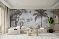 Vibrant jungle landscape wall covering D142
