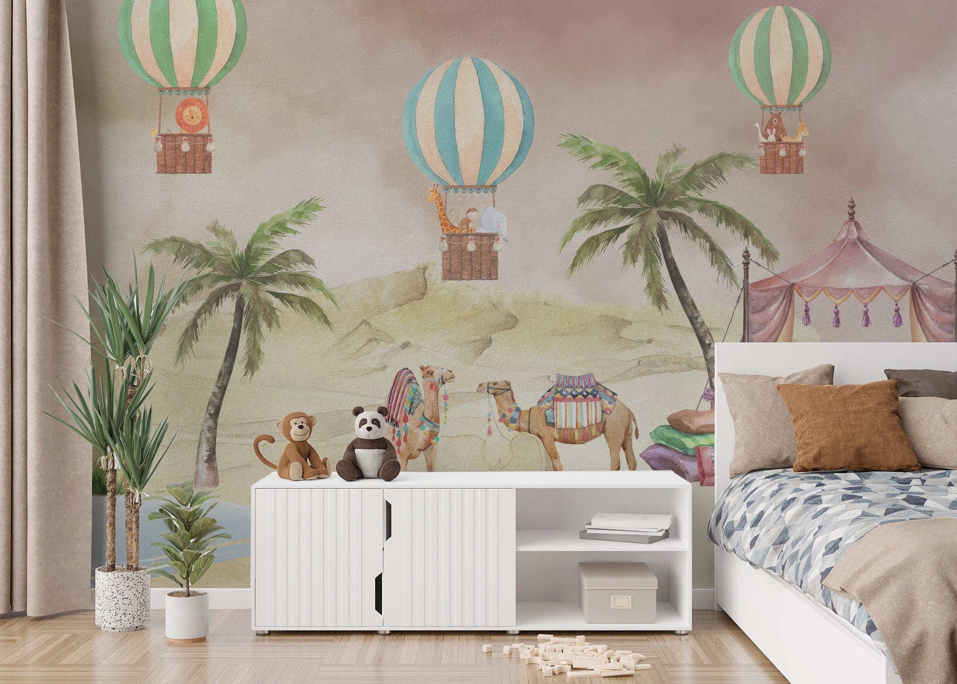 Desert Adventure Kids Wallpaper - Giffywalls