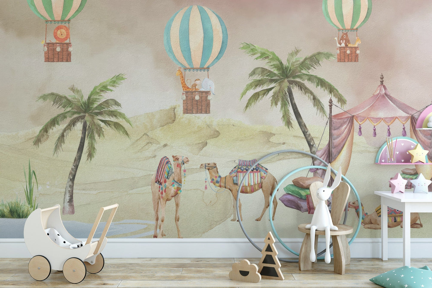 Desert Adventure Kids Wallpaper - Giffywalls