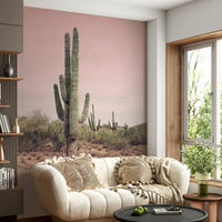 Desert Blush Wall Mural with soft blush and sandy tones, GD2668