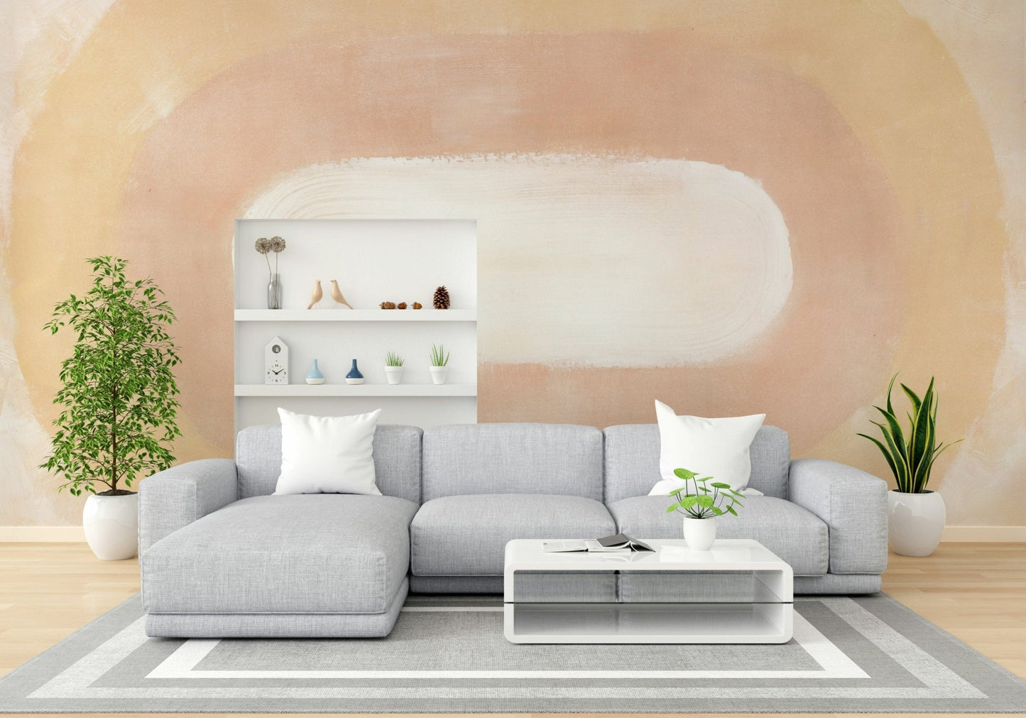 Neutral tones desert dawn design

