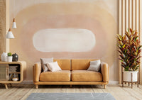 Warm pastel desert dawn wallpaper

