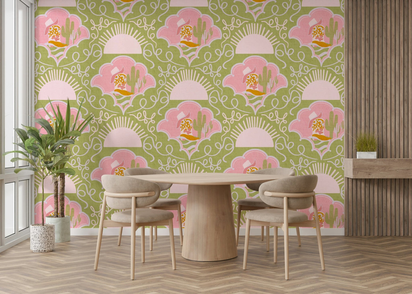 Long shadows are cast by the dunes.

