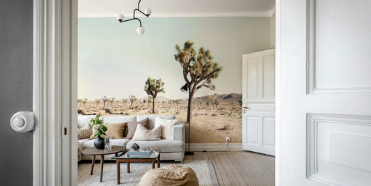Serene desert landscape.

