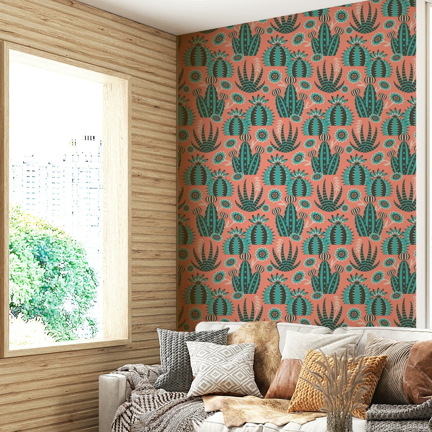 Celebrates desert flora in an artistic way.

