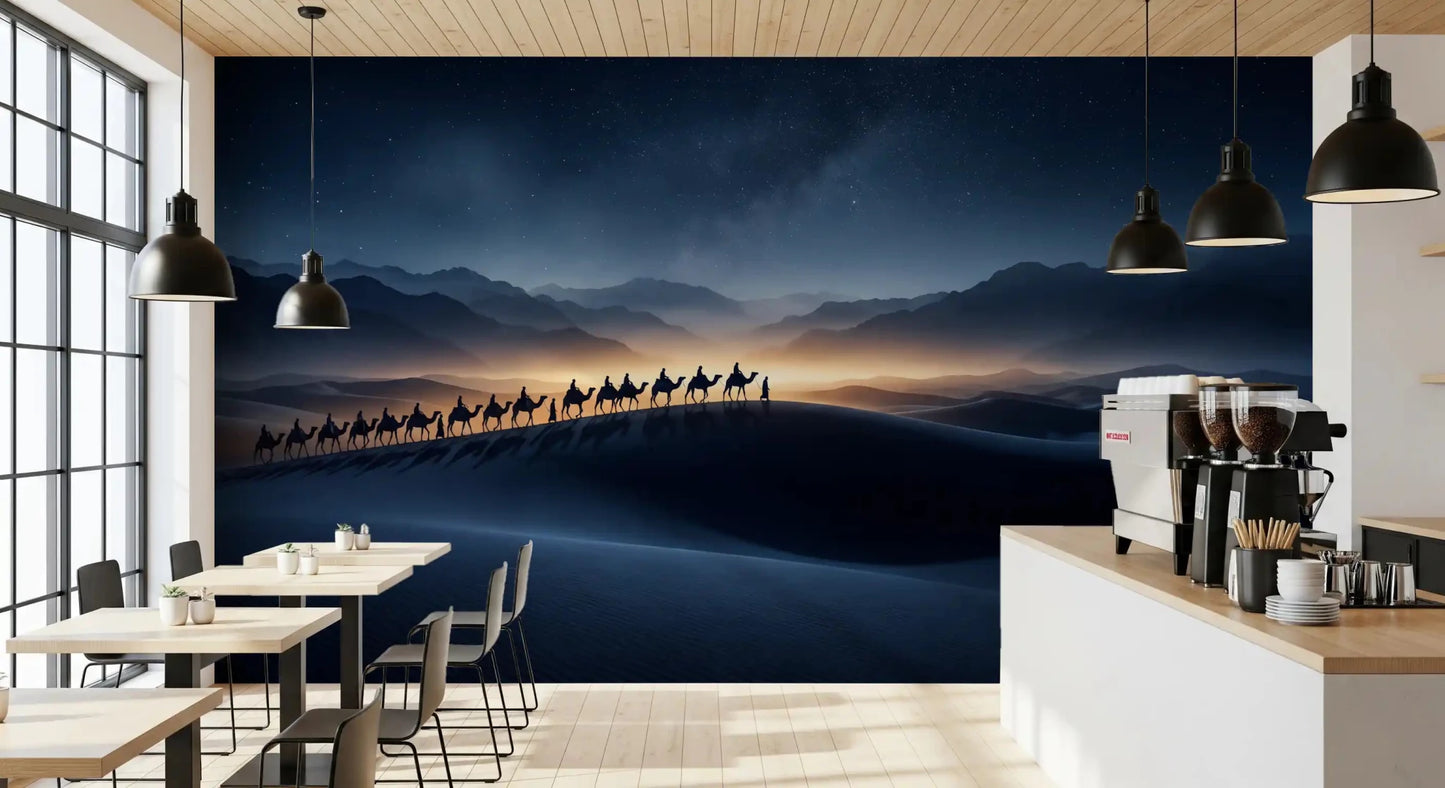Café edges quieter with the starry Desert Odyssey wall mural
GD9565