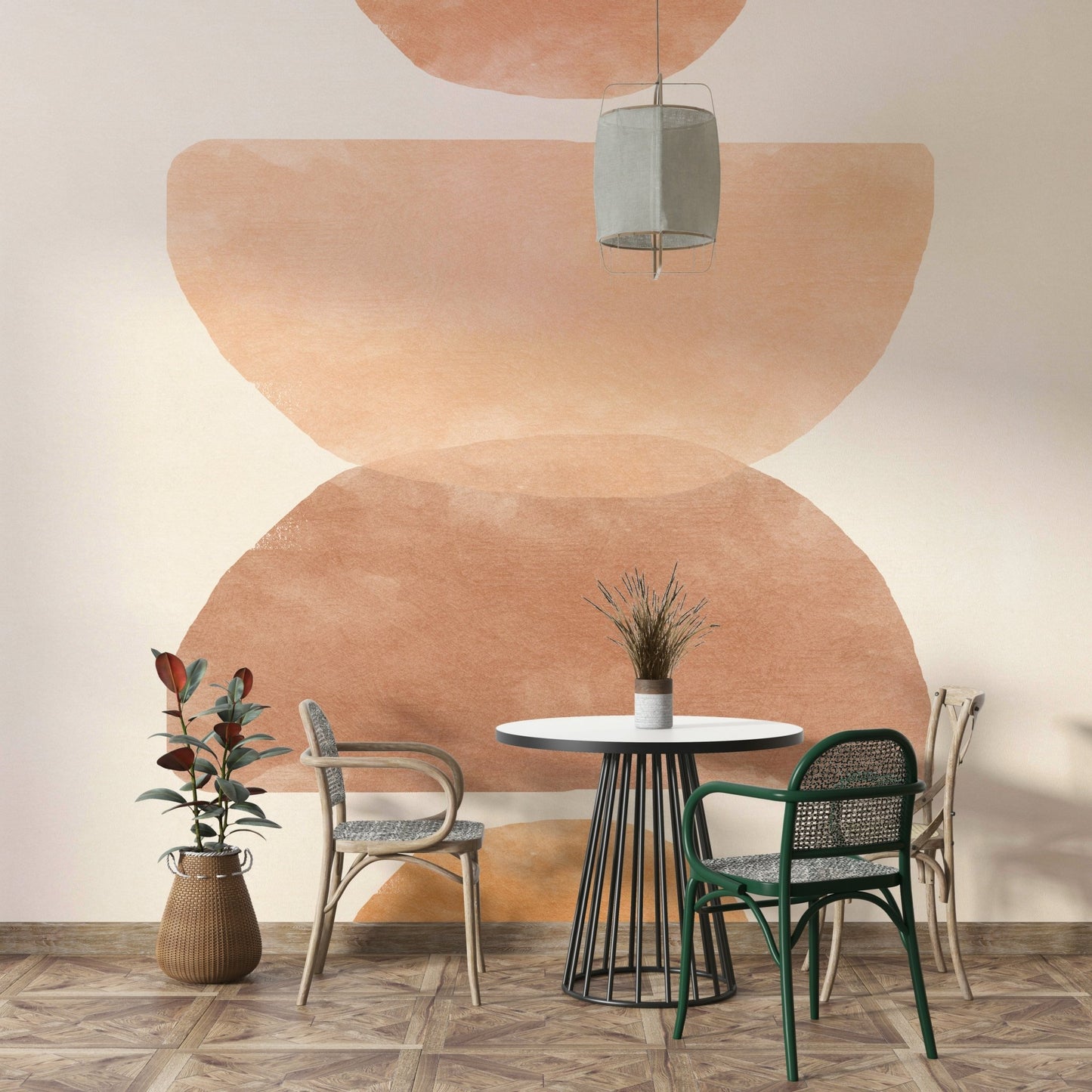Desert Sunset Hues Wall Mural