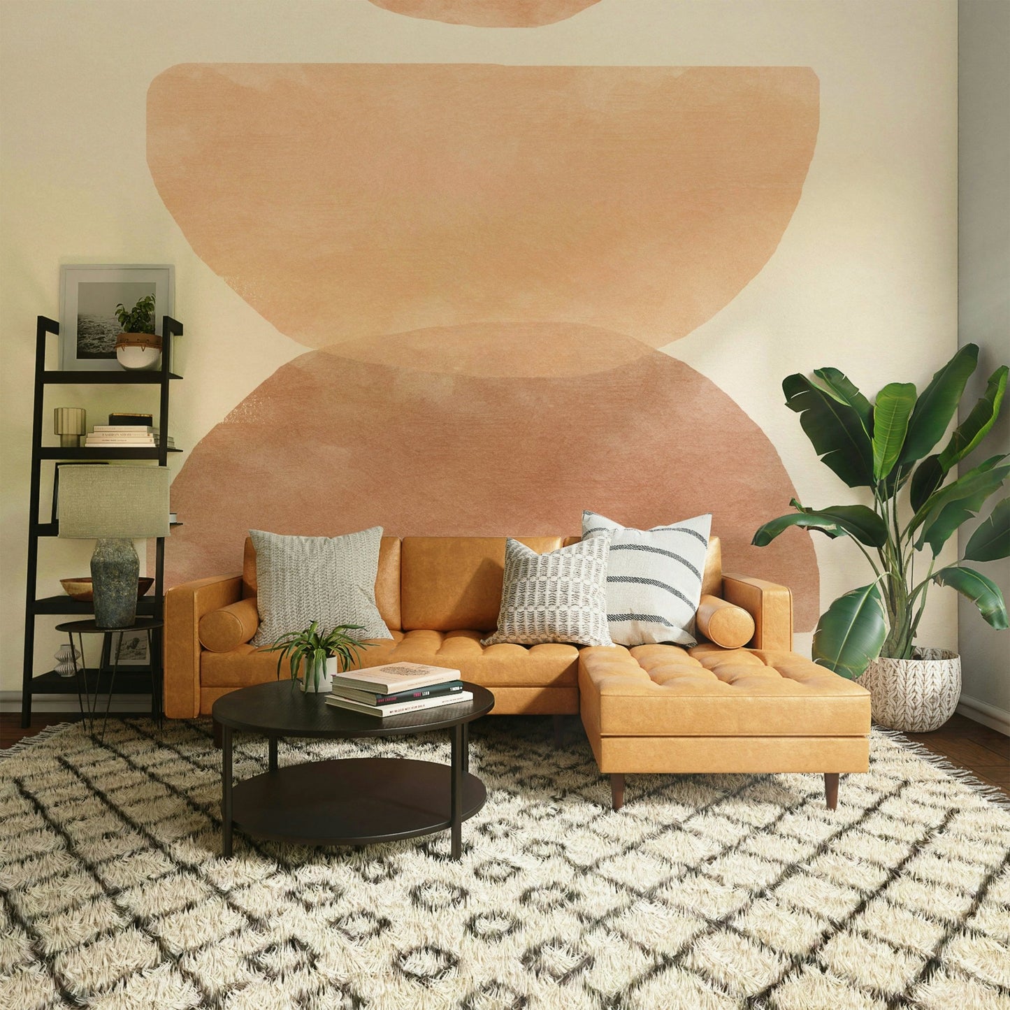 Desert Sunset Hues Wall Mural